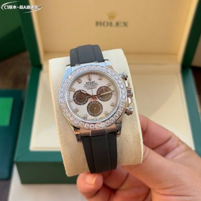 Rolex Daytona Dandong 4131 Movement OXJ29092 White Dial Watch